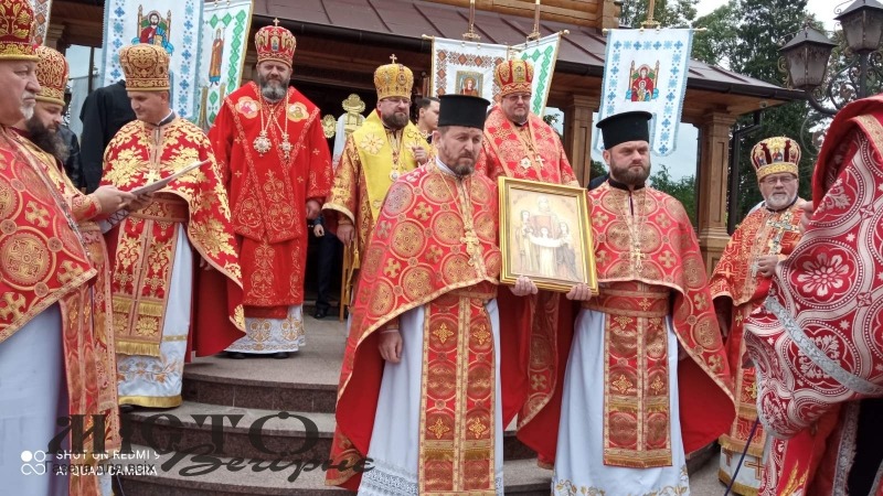 Малиновими дзвонами відлунювали небеса на честь 5-річчя від дня освячення храму Віри, Надії, Любові та матері їхньої Софії 
