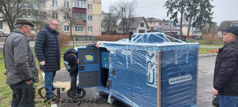 У Володимирі придбали ще два генератори для забезпечення котелень міста електроенергією 