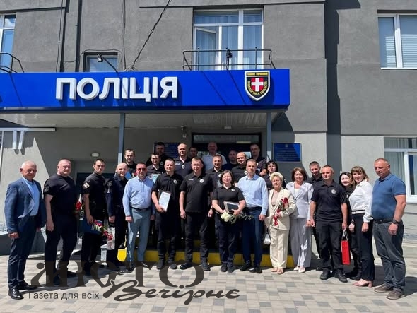 У Володимирі нагородили шерифів району з нагоди Дня поліцейського офіцера громади 