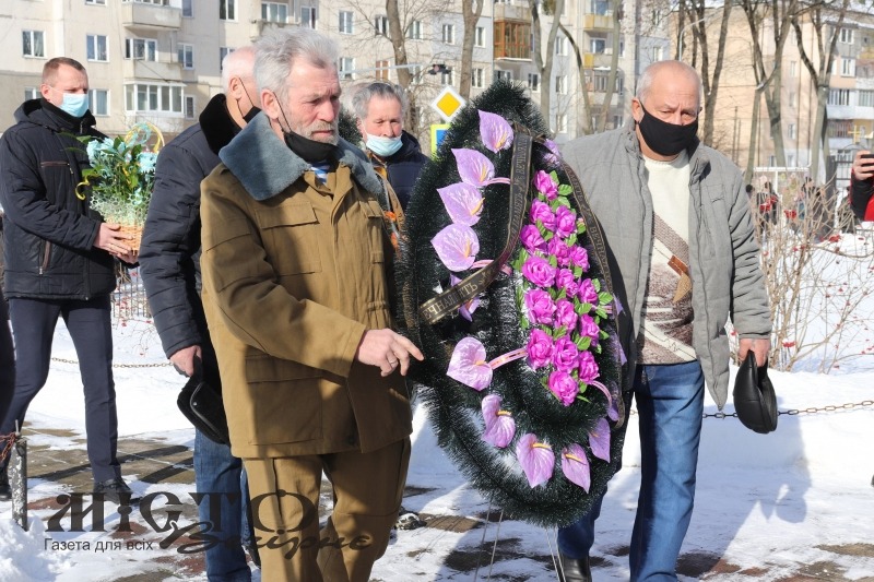 У Володимирі-Волинському вшанували пам’ять воїнів-афганців 