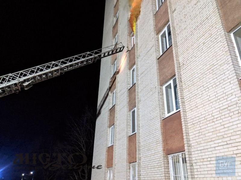 У гуртожитку педколеджу у Володимирі відбулася умовна пожежа 