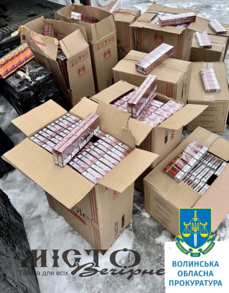 У Володимирі та Ковелі вилучили контрафактні цигарки на суму понад 2,2 млн грн 
