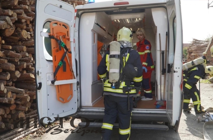 У Володимирському ТМО відбулося навчання з ліквідації аварій - новини Володимир-Водинського У Володимирському ТМО відбулося навчання з ліквідації аварій