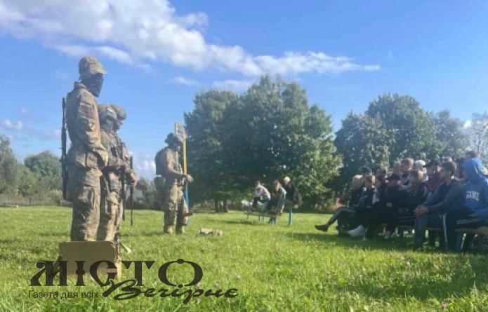 В Оваднівській громаді для місцевих мешканців проводили навчання до національного спротиву 