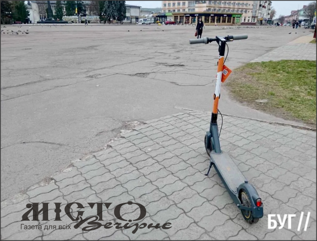 Електросамокати почали з’являтись на вулицях Володимира 