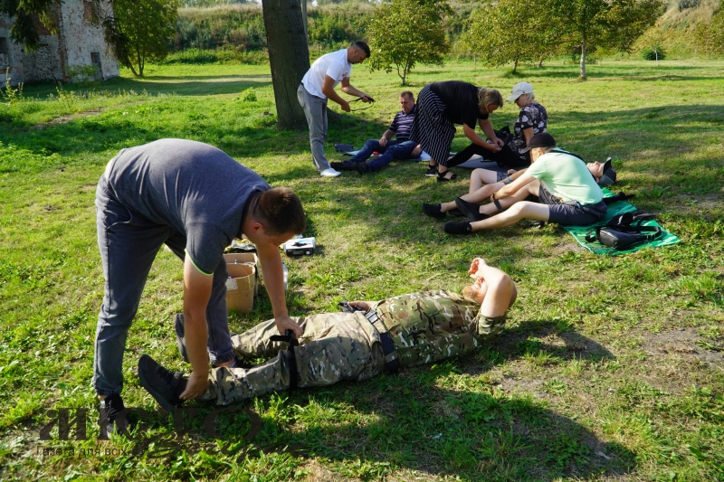 Володимирчани взяли участь у заняттях з підготовики до національного спротиву 