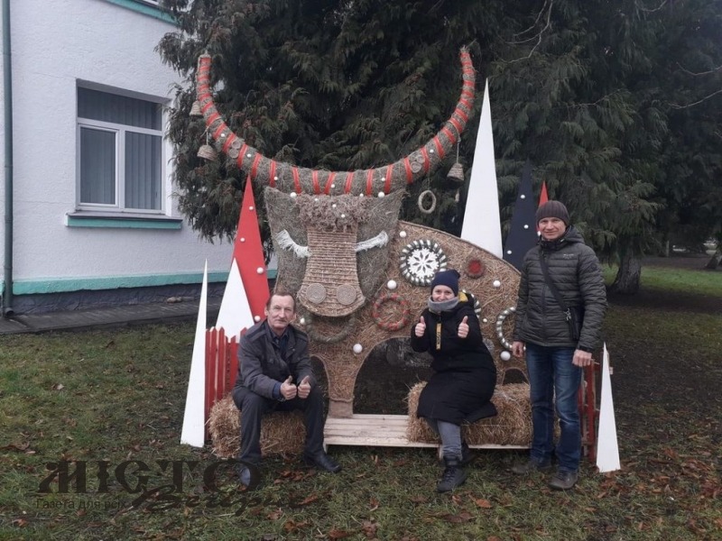 У Володимирі встановили першу інсталяцію «Зимової феєрії» 
