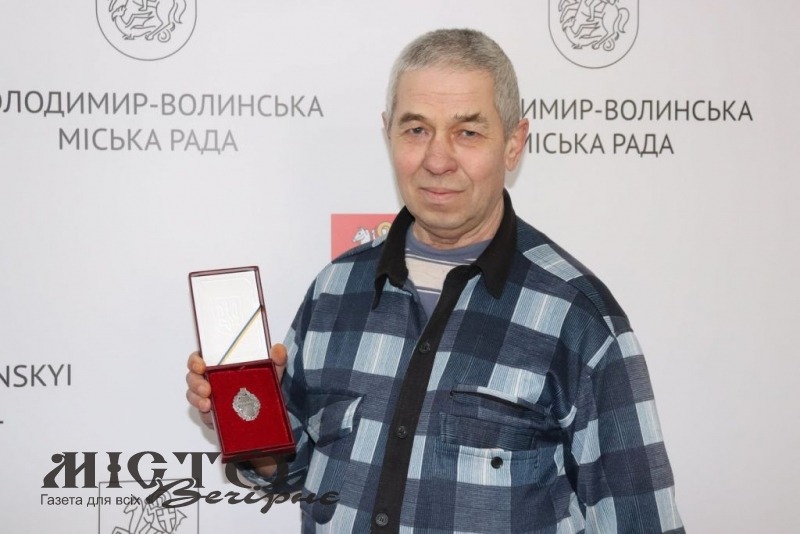 Мешканець Володимира став заслуженим донором України 