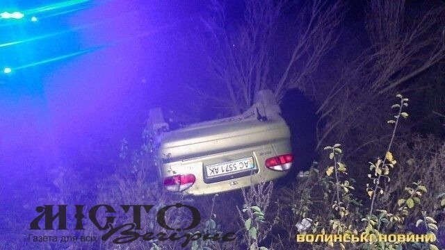 У Ківерцівському районі загинув водій легковика  