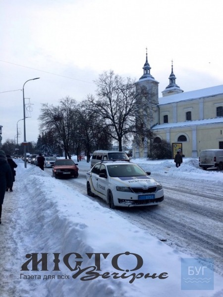 У центрі Володимира-Волинського трапилась аварія 