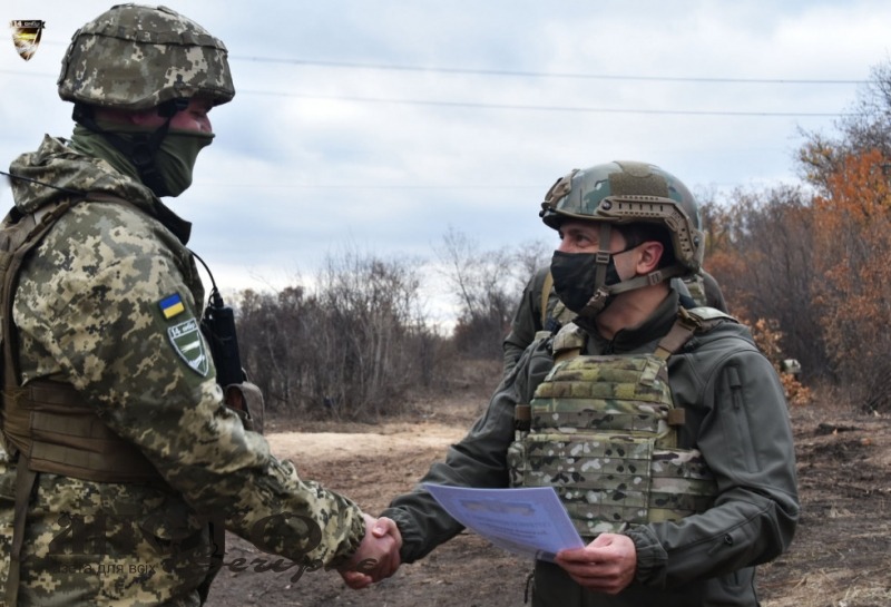 Президент відвідав підрозділи 14 бригади та вручив цінні подарунки 