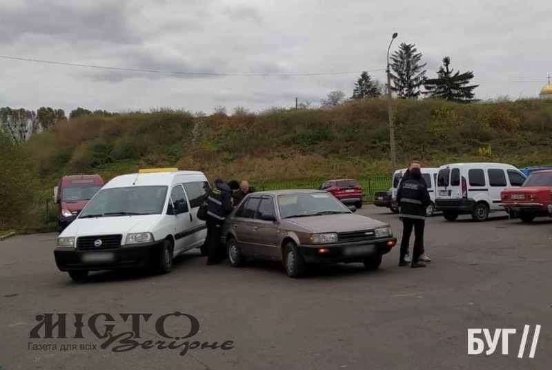 У Володимирі на автостанції трапилась аварія 