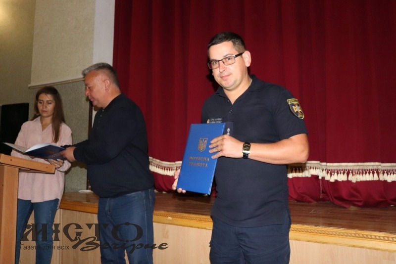 У Володимирі з Днем рятівника привітали працівників ДСНС 