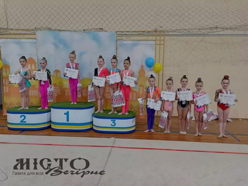 Спортсменки з Володимира здобули призові місця на чемпіонаті Волині з художньої гімнастики 