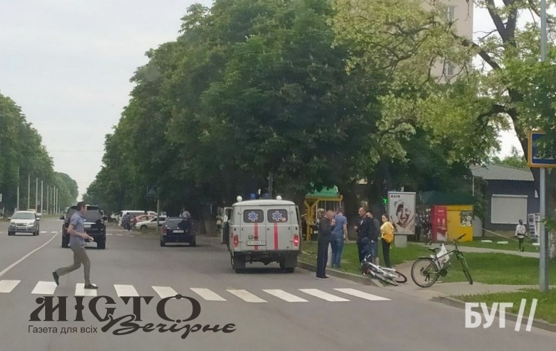 У Володимирі під колеса потрапила велосипедистка 