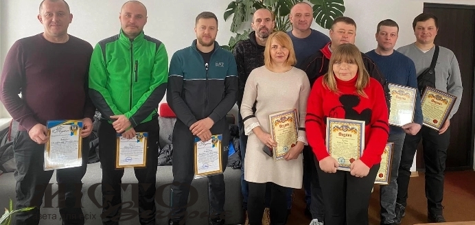 Голова Затурцівської громади Юрій Ковальчук привітав місцевих волонтерів зі святом 