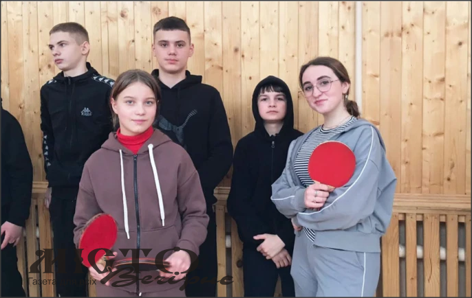 У Затурцівській громаді відбулися змагання із настільного тенісу серед навчальних закладів 