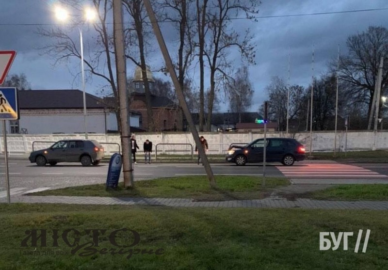 У Володимирі трапилася ДТП за участю двох автомобілів 