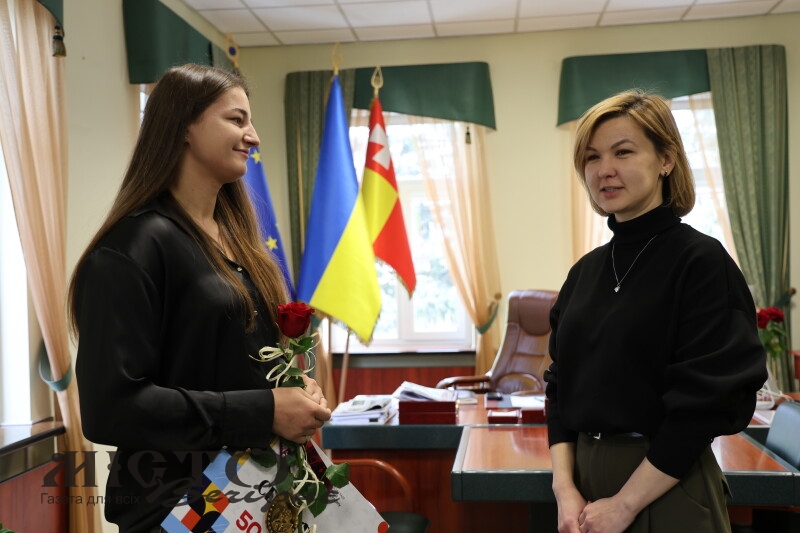 Борчиня з Волині отримала 50 тисяч гривень за перемогу на чемпіонаті Європи - новини Володимир-Водинського Борчиня з Волині отримала 50 тисяч гривень за перемогу на чемпіонаті Європи