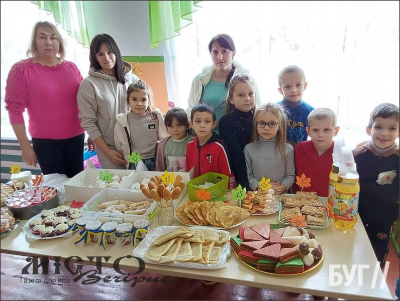 Учні ліцею Іваничівської громади наярмаркували для ЗСУ більше 73 тисяч гривень 