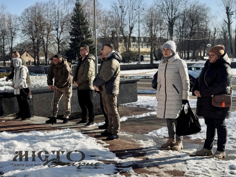 У Нововолинську вшанували пам’ять захисників Донецького аеропорту 