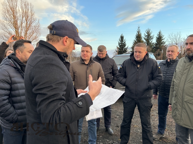 Голова Волинської ОДА відвідав територію індустріального парку у Нововолинську 