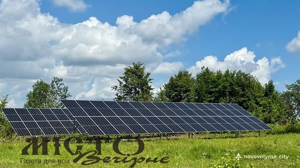 У Нововолинську на водозаборах зводять сонячні електростанції 