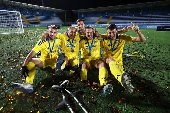 Ветерани з Нововолинська допомогли Збірній України стати чемпіоном Ліги Націй з ампфутболу - новини Володимир-Водинського Ветерани з Нововолинська допомогли Збірній України стати чемпіоном Ліги Націй з ампфутболу