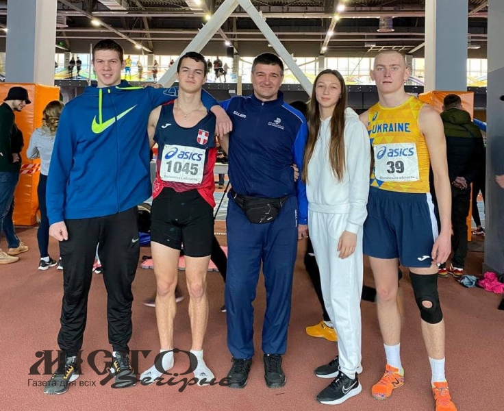 Володимирські легкоатлети посіли призові місця на чемпіонаті України 