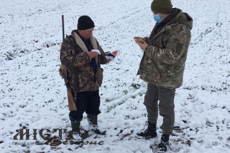 На Волині праівники екоінспекції ловили порушників полювання  