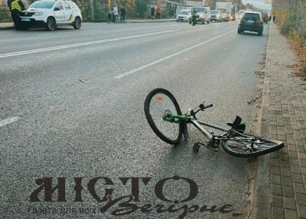 У Володимирській громаді автомобіль збив дитину на велосипеді 