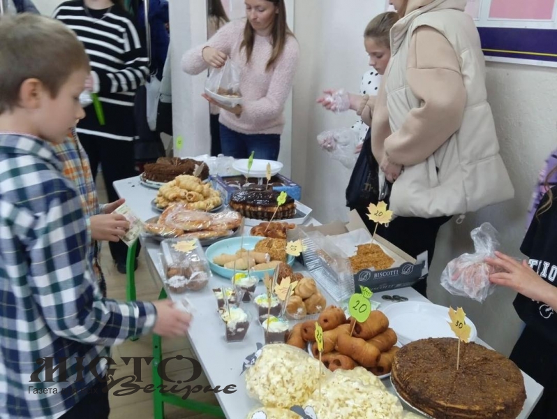 В ліцеї села Зимне відбувся благодійний ярмарок на підтримку ЗСУ 