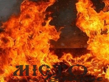 У Любомлі горіла господарська споруда 