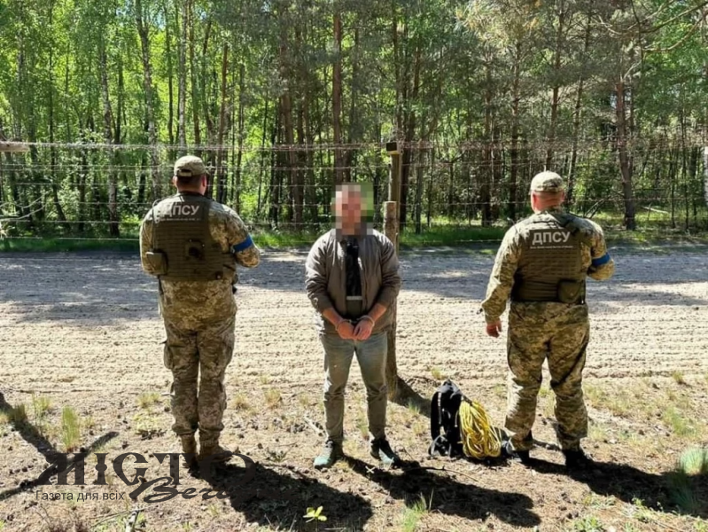 В Устилузькій громаді затримали жителя Київщини, який хотів незаконно пробратися в Польщу 