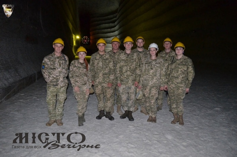 Військові 14 ОМБр побували в Соледарі 