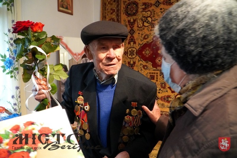 З 95-літнім ювілеєм привітали жителя Володимира-Волинського 