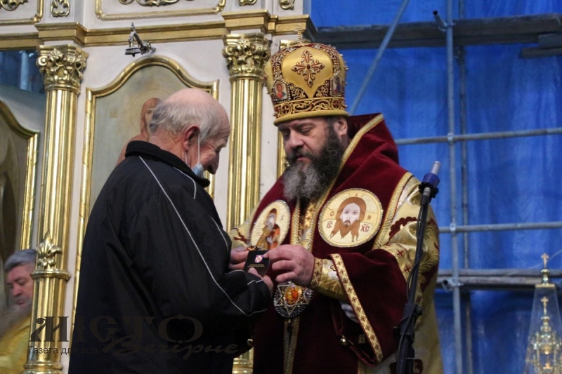 Колишній староста храму у Марковичах, який відновлював зруйновану комуністами церкву, отримав нагороду 