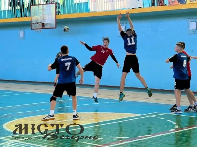 Гандболісти з Нововолинська виграли Спортивні ігри школярів Волині 2023 року 