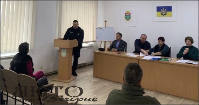 У Затурцівській громаді поліцейський офіцер Богдан Скучинський відзвітував про роботу за 2024 рік 