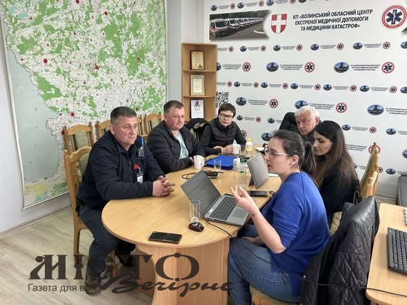 Волинська «екстренка» співпрацюватиме з ВООЗ задля порятунку життів 