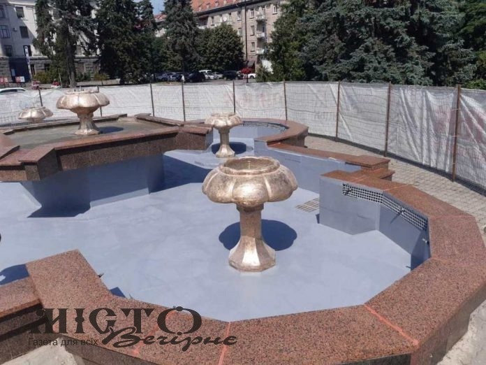 У Луцьку на обслуговування фонтану витратять понад 150 тисяч 