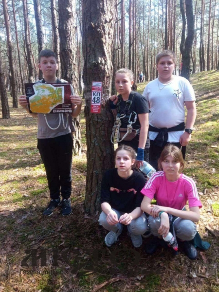 Учні Іваничівського ліцею взяли участь в змаганнях з пішохідного мандрівництва 