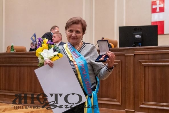 Мешканці Нововолинська Ользі Березан присвоїли звання «Почесний громадянин Волині» 
