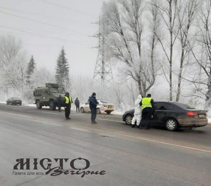 На Прикарпатті встановили карантинні блокпости 