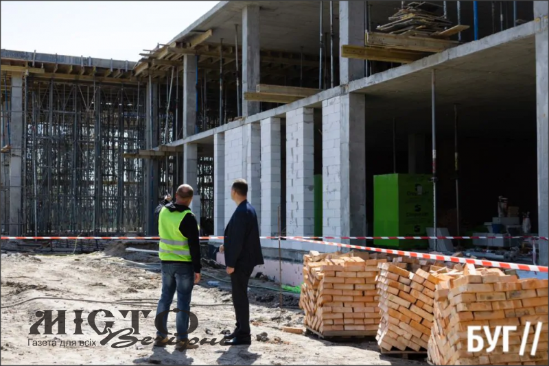 У Володимирі триває будівництво реабілітаційного центру  