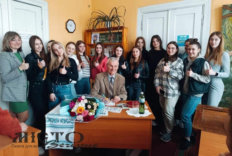 У Володимирі презентували книгу поета-гумориста Федора Руденко 