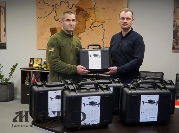 З Володимирської громади передали необхідне обладнання для військових 100 бригади 