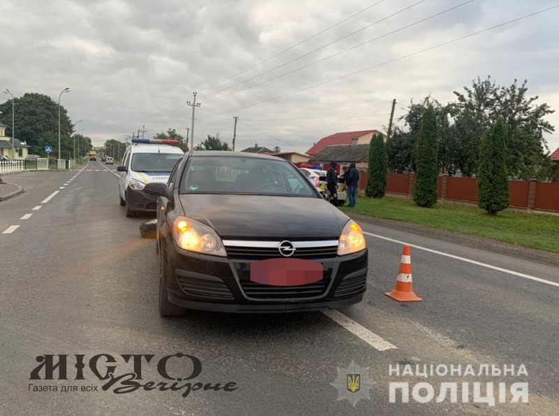 У Володимирі трапилася ДТП за участю Mercedes-Benz та Opel Astra 