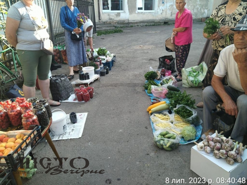 Володимирські муніципали борються зі стихійною торгівлею 
