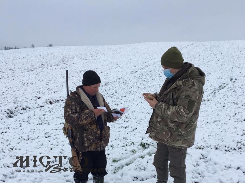 На Волині перевірили, чи дотримуються мисливці умов полювання 